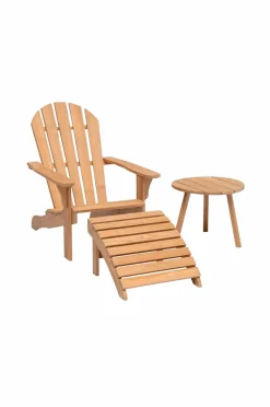 Hillerstorp Udemøbler & Have>Dækstol Tennessee Teak Nature Beige