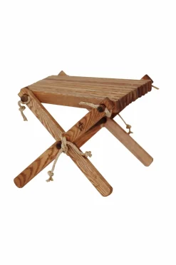 Hillerstorp Udemøbler & Have>Fodskammel Lilli Ask Brun olieret