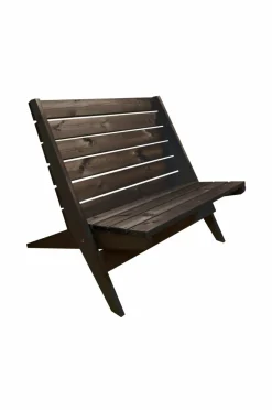 Hillerstorp Stol Granny Double Pine Oiled Sort Clearance