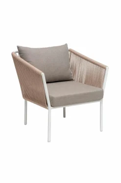 Hillerstorp Udemøbler & Have>Stol Lersund Hvid/Beige