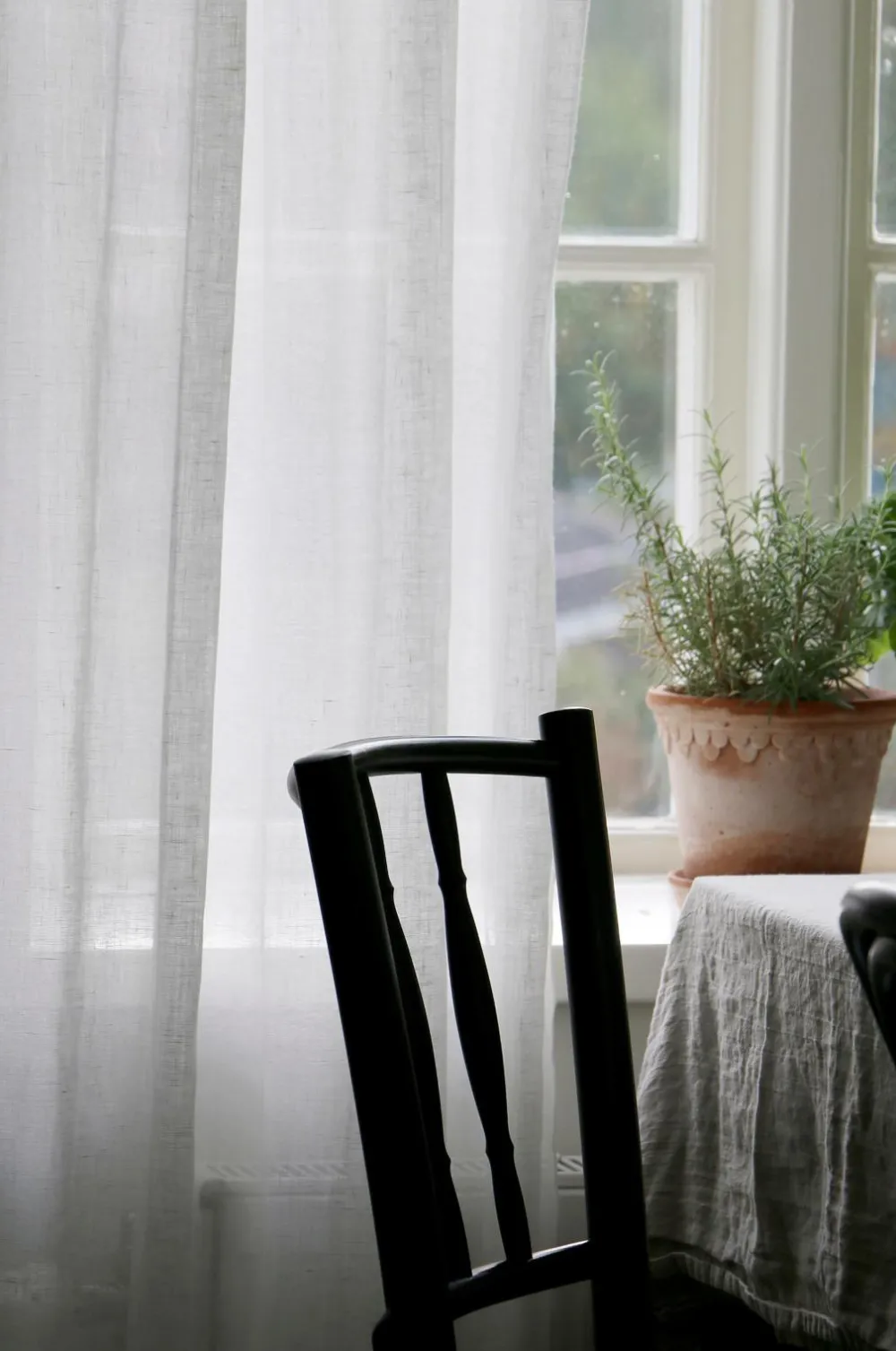 Himla Hørgardiner>Gardin Dalsland Vit