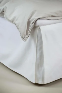 Himla Sengekapper>Sengenederdel Weeknight 42 cm Vit