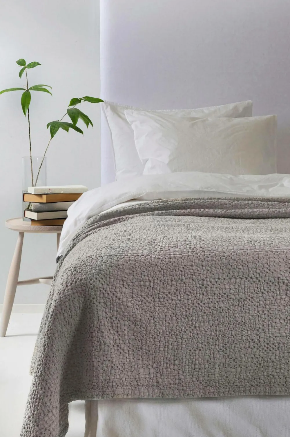 Himla Sengetæppe Dani Ljusgrå Online