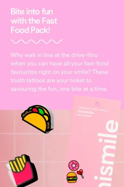 Hismile SmileStika Pack 20 stk. Fast Food Outlet