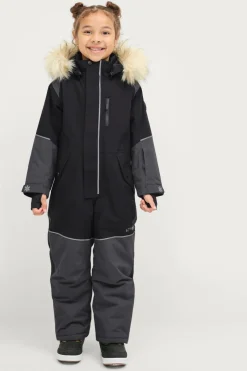 Áhkká Overtøj>Dragt áhkká Solid, vandtæt og vatteret Black mdf/metal