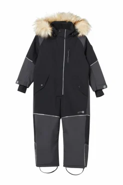 Áhkká Overtøj>Dragt áhkká Solid, vandtæt og vatteret Black mdf/metal