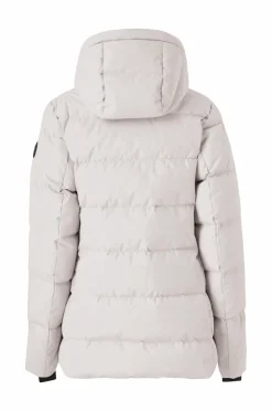 Áhkká Dunjakke Down Jacket w Hood Kitbeige Sale