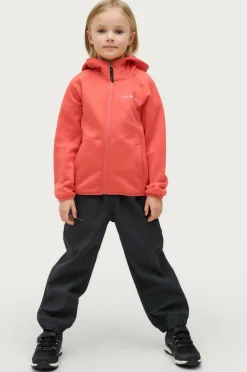 Áhkká Fleecetrøje Powerfleece Mr Mørk koral Sale