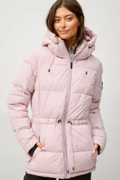 Áhkká Jakke Gold Warm Jacket Matte Mild rosa Best