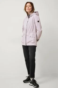 Áhkká Overtøj|Overtøj>Jakke Jacket With Hood W Lyslilla