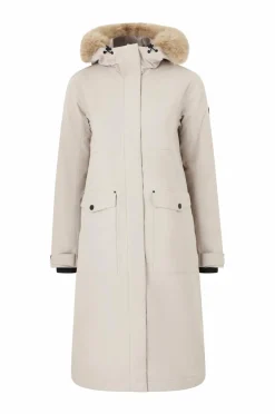Áhkká Jakker & Frakker>Parka Urban Padded Long Parka W kittbeige