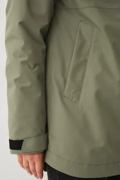 Áhkká Parka Urban Padded Parka W mosgrøn Outlet