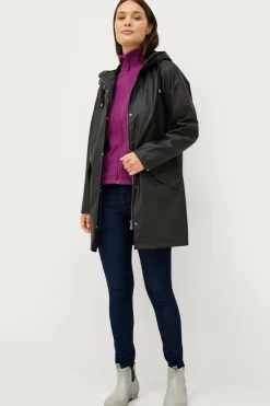 Áhkká Regnjakke PU Parka W Black mdf/metal Outlet