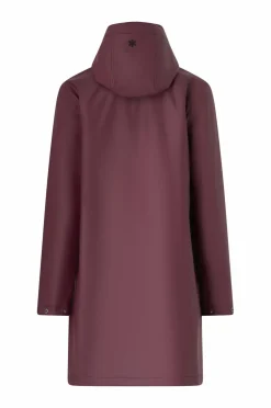 Áhkká Regnparka Padded PU W Rødbrun Hot