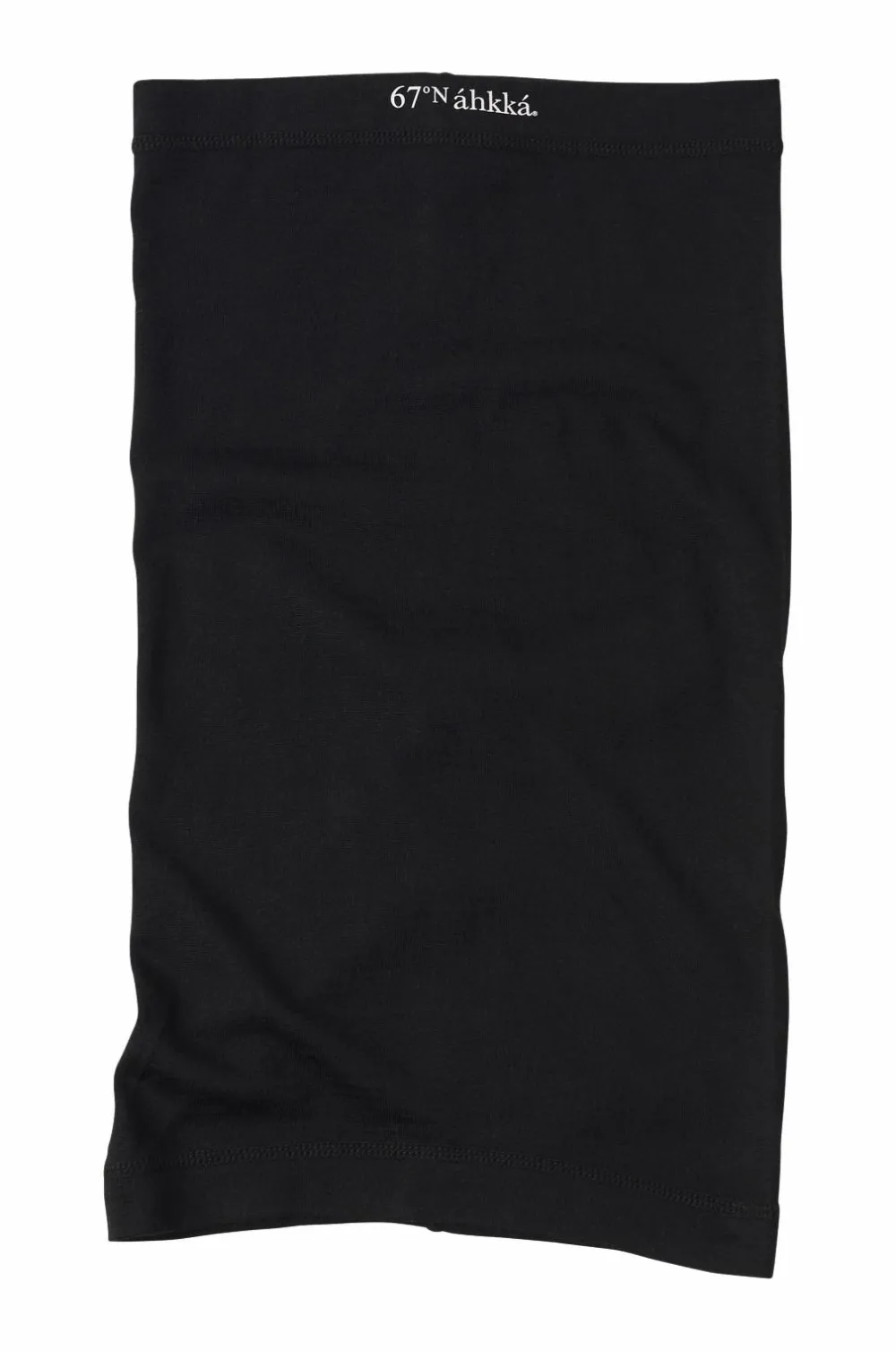 Áhkká Halstørklæder & Tørklæder|Halstørklæder>Rørhalstørklæde Merino Wool Black mdf/metal