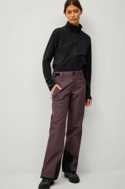 Áhkká Overtøj|Overtøj>Shell-bukser Shell Pant W Mørkebrun