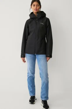 Áhkká Regntøj>Skaljakke Shell Jacket W Sort