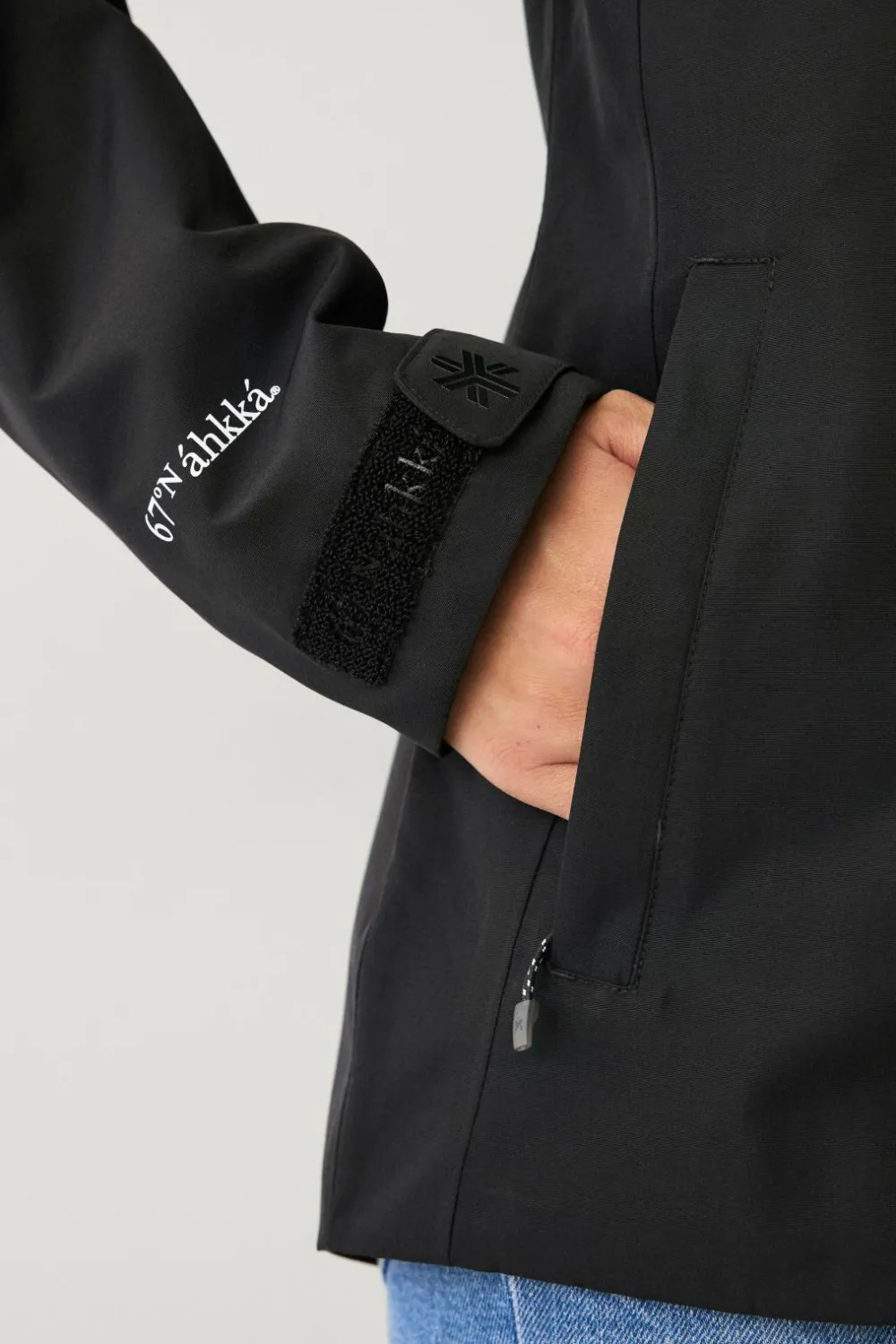 Áhkká Regntøj>Skaljakke Shell Jacket W Sort