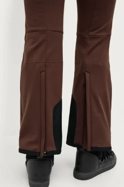 Áhkká Skibukser Gold Softshell Bib Ski Pant Dyb mahogni Discount