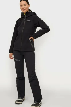 Áhkká Overtøj|Overtøj>Skibukser Softshell Ski Pants Sort