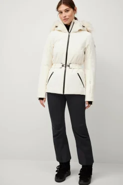 Áhkká Skijakke Gold Ski Jacket Cremehvid Sale