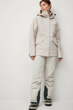 Áhkká Skijakke Ski Jacket W Kitbeige New