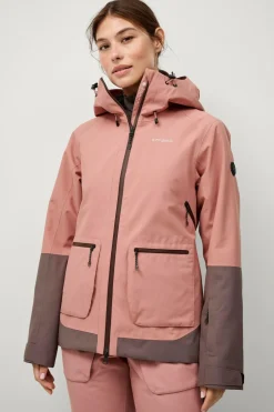 Áhkká Skijakke Ski Jacket W Brunrosa Online