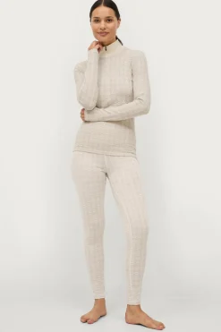 Áhkká Termounderbukser Gold Underwear Pants Cremehvid Best