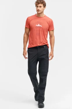 Áhkká Overtøj|Overtøj>Trekkingbukser Zip Off M Sort