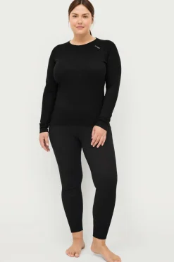 Áhkká Undertøjstrøje LS Tech W Sort Sale