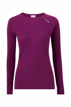 Áhkká Undertøjstrøje LS Tech W Blommelilla Online