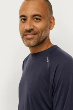 Áhkká Undertrøje LS M Tech Blågrå Clearance