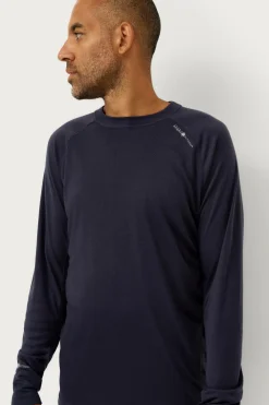 Áhkká Undertrøje LS M Tech Blågrå Clearance