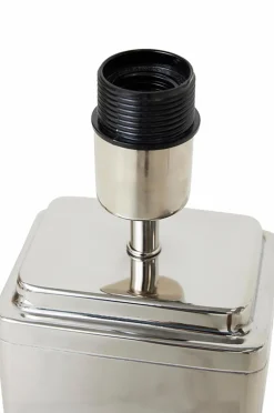 HKliving Brut lampefod Krom/brun Clearance