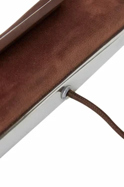 HKliving Brut lampefod Krom/brun Clearance