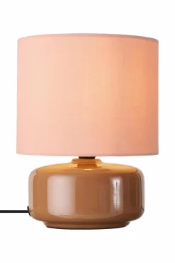 &Home Bordlampe Bobo Brown/ Pink Clearance