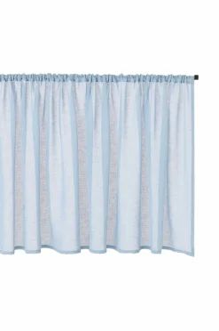 &Home Café-gardin Mila Lyseblå Outlet