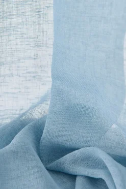 &Home Gardinlængde med multibånd Mila 2-pak Lyseblå Clearance