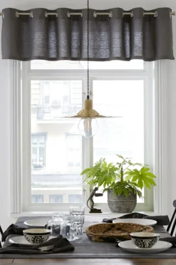 &Home Kappe med sejlringe Mellemgrå Clearance