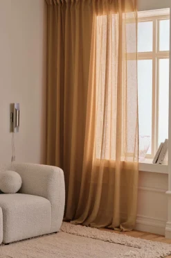 &Home Multibåndsgardin Mila Wide 1-pak Rustbeige