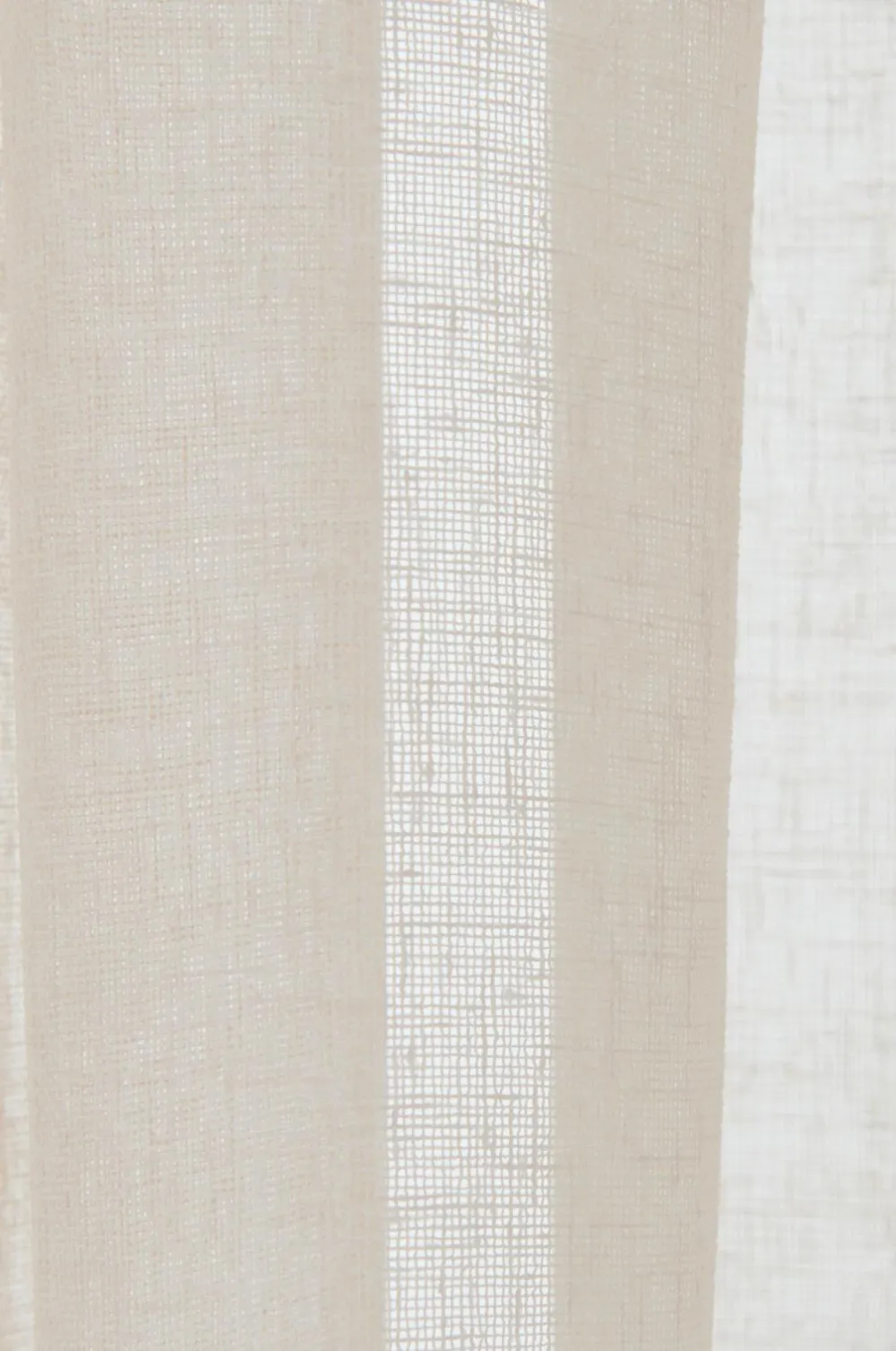 &Home Gardinlængder Med Rynkebånd>Multibåndsgardin Mila Wide 1-pak Lys beige