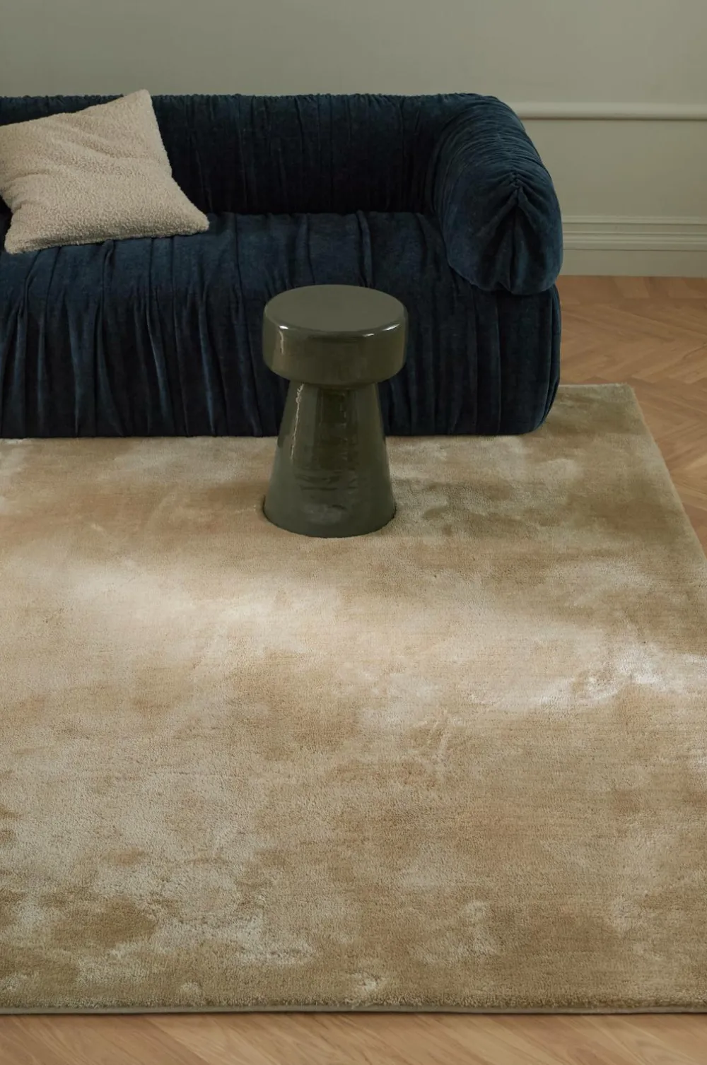 &Home Luv- & Ryatæpper>Ryatæppe Lilli Beige