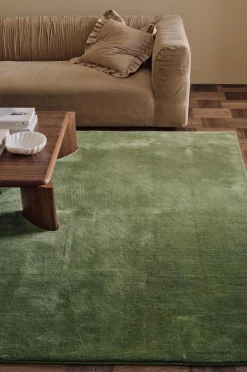 &Home Luv- & Ryatæpper>Ryatæppe Lilli Grøn