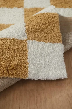 &Home Ryatæppe Lugo Check Gulvit