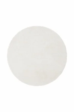 &Home Luv- & Ryatæpper>Ryatæppe Lugo Round Hvid
