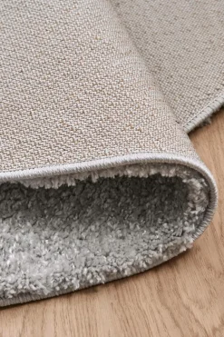 &Home Ryatæppe Lugo Round Lysegrå Sale