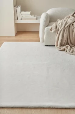 &Home Luv- & Ryatæpper>Ryatæppe Vigo Hvid