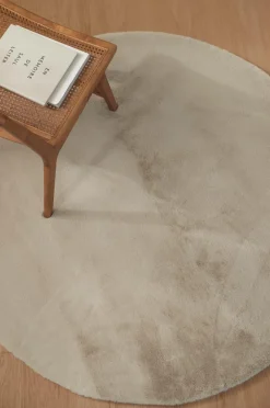 &Home Luv- & Ryatæpper>Ryatæppe Vigo Rund Beige