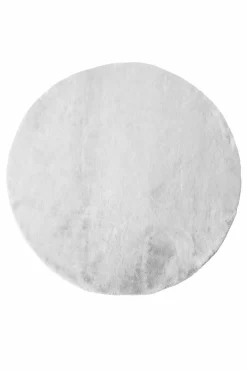 &Home Ryatæppe Vigo Rund Hvid Sale