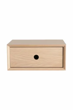 &Home Sengebord Time Hvid laseret Hot